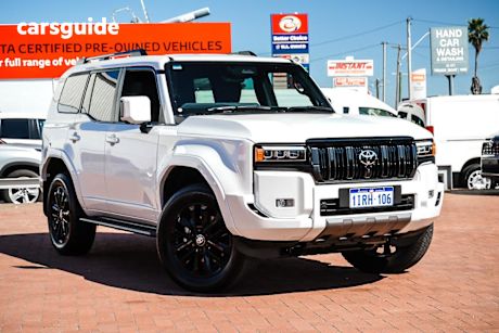White 2025 Toyota Landcruiser Prado Wagon Vx Frosted White
