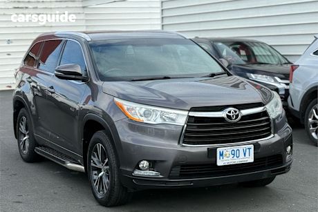 Grey 2016 Toyota Kluger SUV GXL F