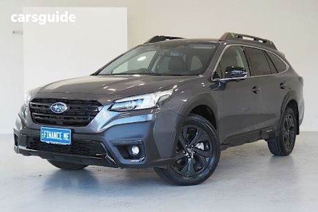 Grey 2022 Subaru Outback SUV AWD SPORT 4WD