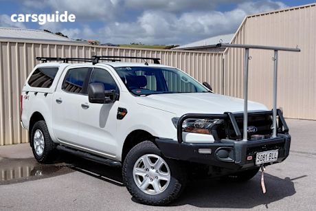White 2016 Ford Ranger Ute Tray XL 4X4