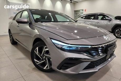 Grey 2024 Hyundai I30 Sedan Premium