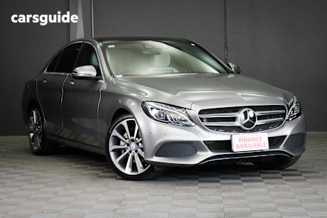 Grey 2016 Mercedes-Benz C250 Sedan
