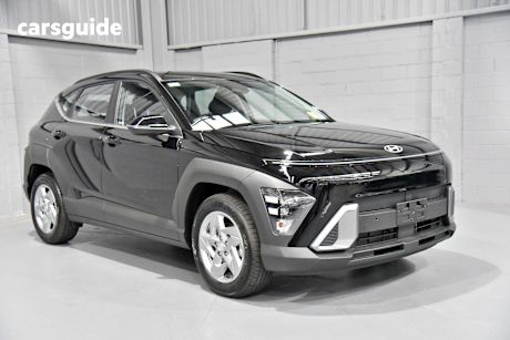 Black 2025 Hyundai Kona SUV F