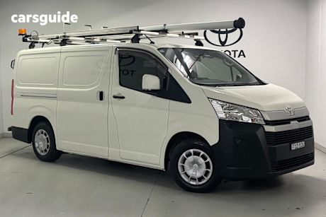 White 2019 Toyota HiAce Commercial R