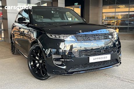 Black 2024 Land Rover Range Rover Sport SUV PHEV P460E DYNAMIC HSE 4X4