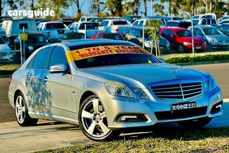 Silver 2009 Mercedes-Benz E250 Sedan Cgi Avantgarde