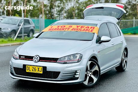 Silver 2014 Volkswagen Golf Hatchback Gti