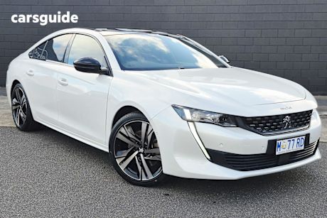 White 2022 Peugeot 508 SUV GT F