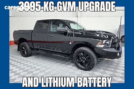Black 2022 Ram 1500 Ute Tray EXPRESS RAMBOX 4X4
