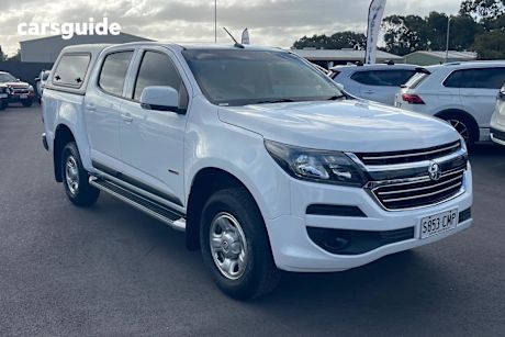 White 2017 Holden Colorado Ute Tray LS R