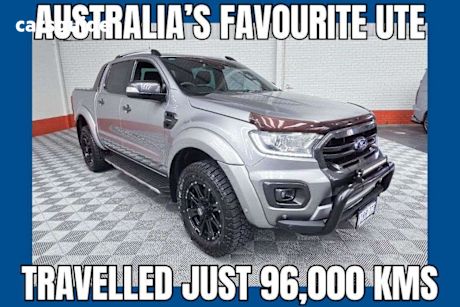 Silver 2019 Ford Ranger Ute Tray WILDTRAK 4X4