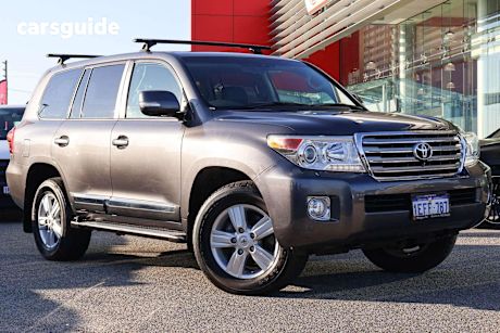 Grey 2013 Toyota Landcruiser SUV SAHARA 4X4