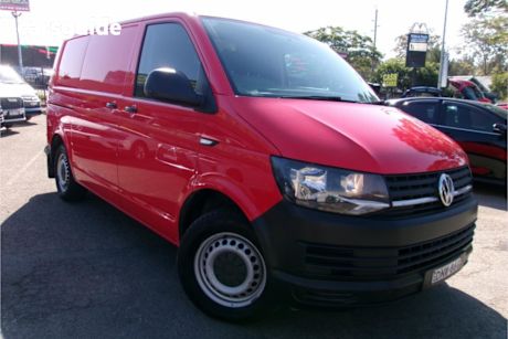 Red 2017 Volkswagen Transporter Van Tdi 340 Swb Low