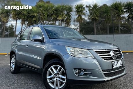 Grey 2009 Volkswagen Tiguan Wagon 103 Tdi
