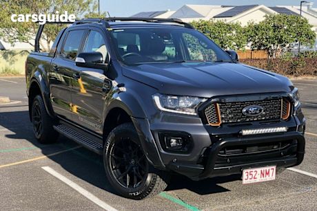 Grey 2022 Ford Ranger Double Cab Pick Up Wildtrak 2.0 (4X4)