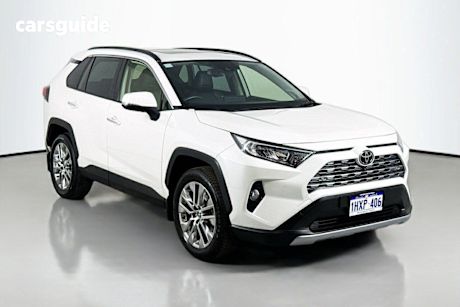 White 2021 Toyota RAV4 Wagon Cruiser (2Wd)