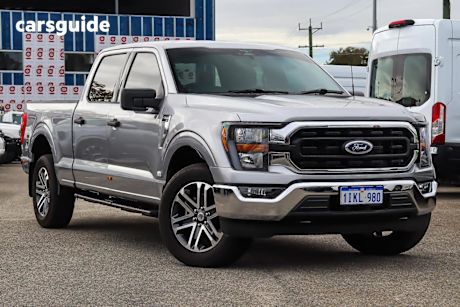 Silver 2023 Ford F150 Double Cab Pick Up Xlt Lwb (4X4)