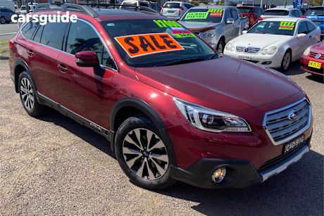 Red 2016 Subaru Outback Wagon 2.5I Premium