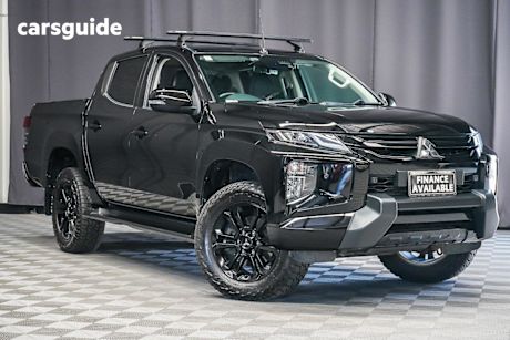 Black 2021 Mitsubishi Triton Double Cab Pick Up Gsr (4X4)