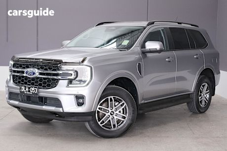 Silver 2024 Ford Everest SUV TREND 4X4