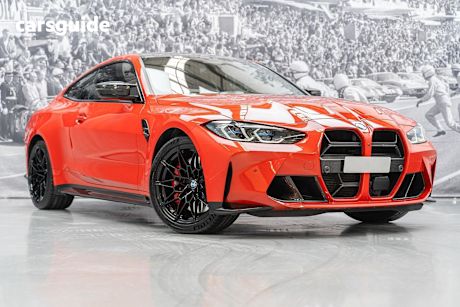 Red 2022 BMW M4 Coupe COMPETITION 4X4