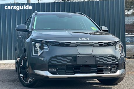 Grey 2024 Kia Niro Wagon Ev Gt-Line Grey C Pillar
