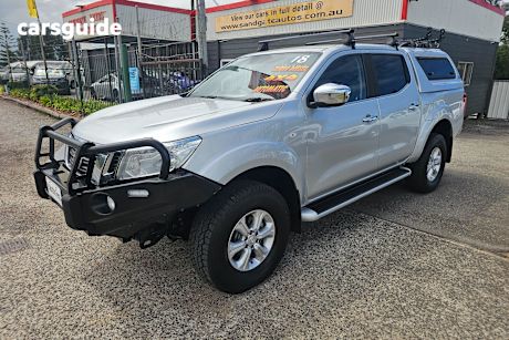 Silver 2018 Nissan Navara Ute Tray ST 4X4