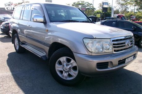Silver 2005 Toyota Landcruiser Wagon Gxl (4X4)