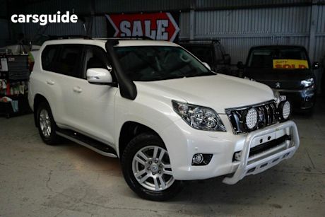 White 2012 Toyota Landcruiser Prado SUV KAKADU 4X4