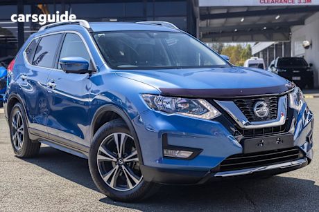 Blue 2021 Nissan X-Trail SUV ST-L 4X4