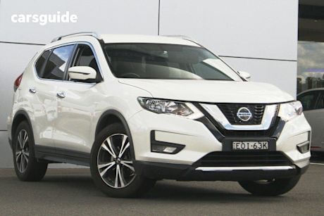 White 2021 Nissan X-Trail SUV ST-L F