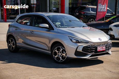 Silver 2024 MG MG3 Hatchback Essence Hybrid+