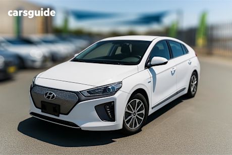 Black 2021 Hyundai Ioniq Hatchback Electric Elite