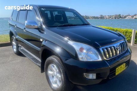 Black 2006 Toyota Landcruiser Prado SUV GXL 4X4