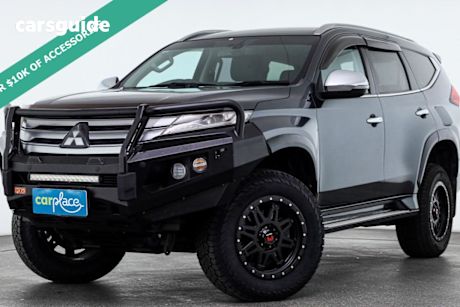 Grey 2019 Mitsubishi Pajero Sport Wagon Gls (4X4) 7 Seat