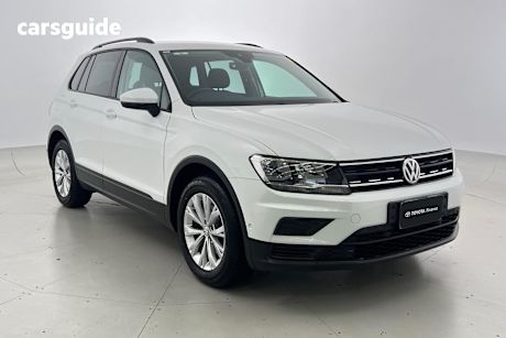 White 2019 Volkswagen Tiguan Wagon 110 Tsi Trendline