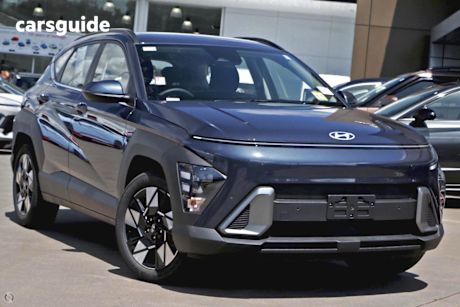 Blue 2025 Hyundai Kona SUV HYBRID F