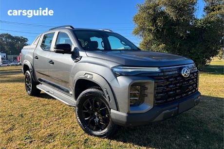 Grey 2025 LDV T60 Double Cab Utility Max Plus (4X4)