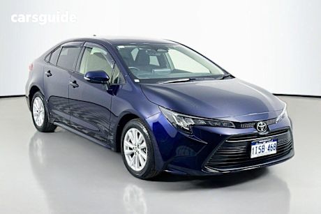 Blue 2022 Toyota Corolla Sedan Sx