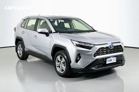 Silver 2023 Toyota RAV4 Wagon Gx (2Wd) Hybrid