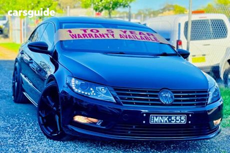 Black 2012 Volkswagen Passat Coupe Cc 125 Tdi