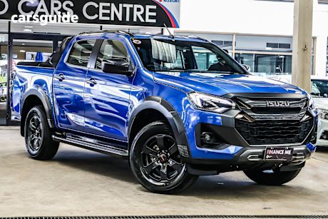 Blue 2024 Isuzu D-MAX Ute Tray X-TERRAIN 4X4