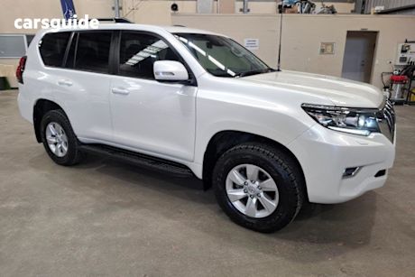 White 2022 Toyota Landcruiser Prado SUV GXL 4X4