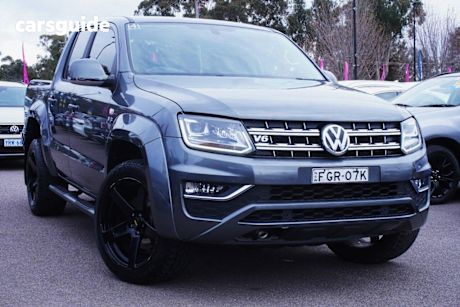 Grey 2019 Volkswagen Amarok Dual Cab Utility V6 Tdi 550 Highline