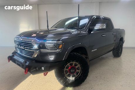 Grey 2022 Ram 1500 Ute Tray LARAMIE RAMBOX 4X4