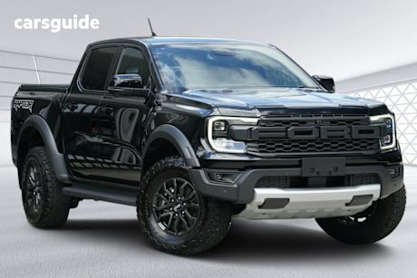 Black 2024 Ford Ranger Double Cab Pick Up Raptor 3.0 (4X4)