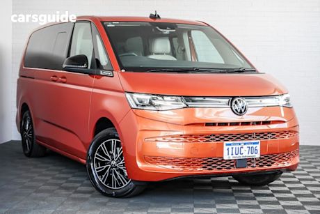 Orange 2025 Volkswagen Multivan Wagon Life Lwb Tdi360