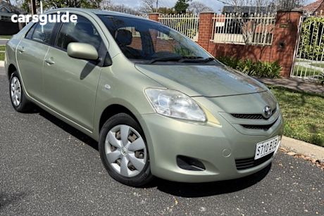 Gold 2007 Toyota Yaris Sedan Yrs