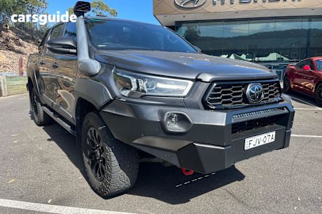 Grey 2022 Toyota Hilux Ute Tray RUGGED X 4X4