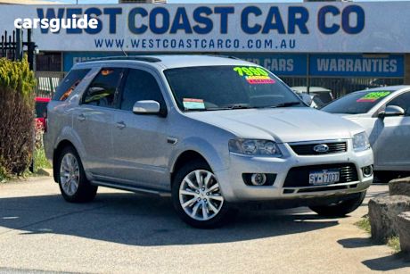 Silver 2010 Ford Territory Wagon Ghia (4X4)